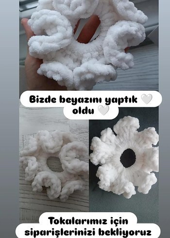 Puffy Pie Puffy fine fırfırlı tokalar