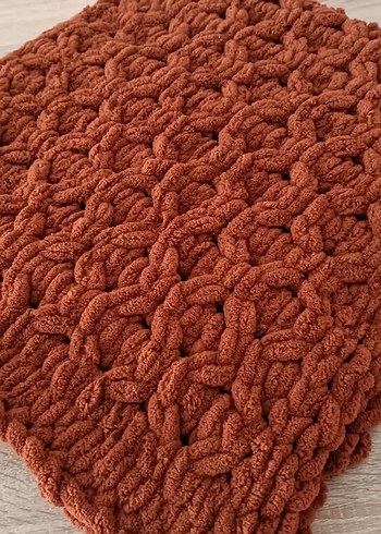 Puffy bal peteği modeli (bebek battaniyesi