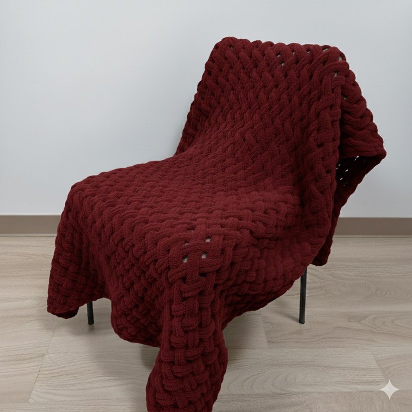 Puffy çapraz model bebek battaniyesi - Görsel 2