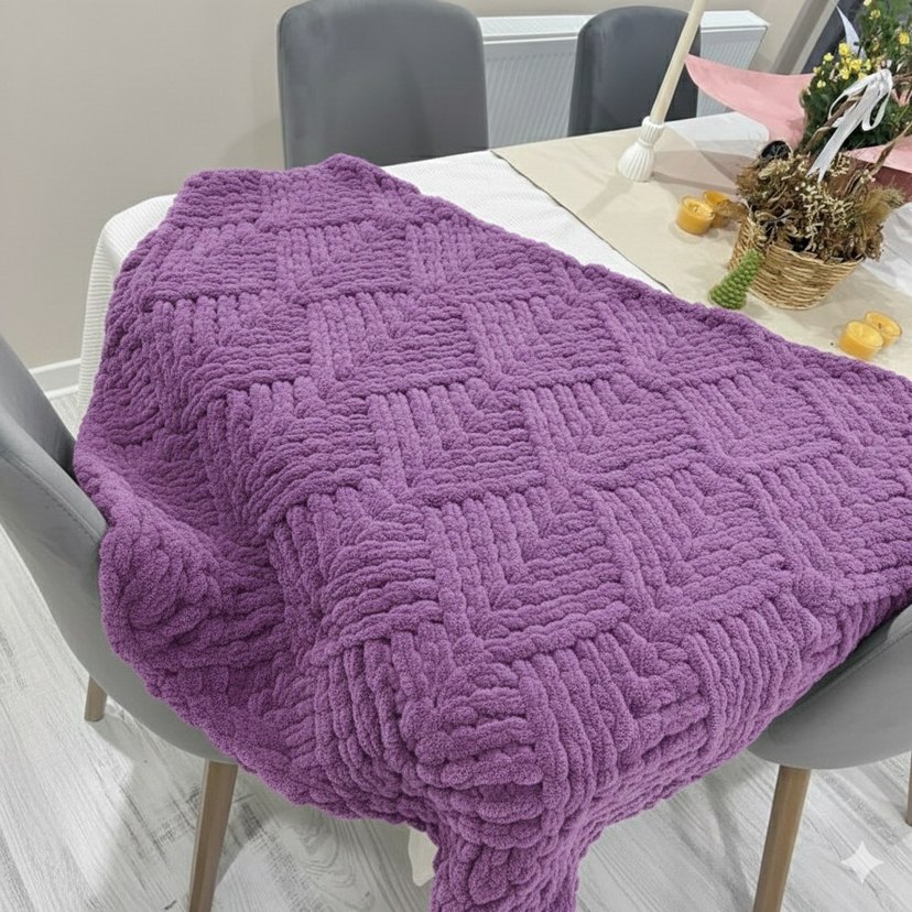 Puffy Elmas Model Bebek Battaniyesi - Görsel 5