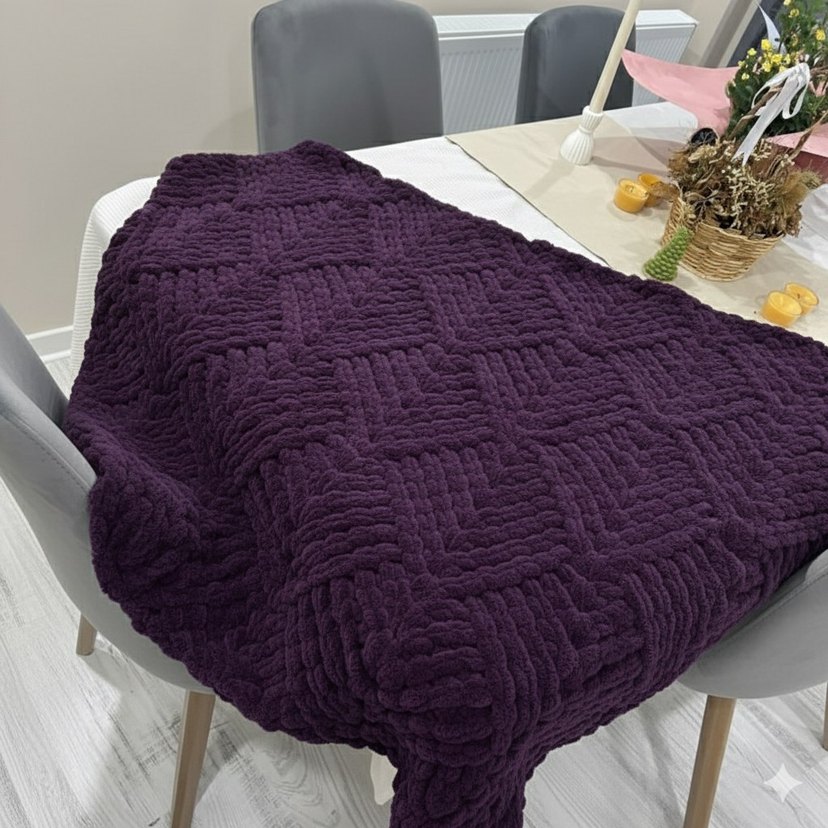 Puffy Elmas Model Bebek Battaniyesi - Görsel 3