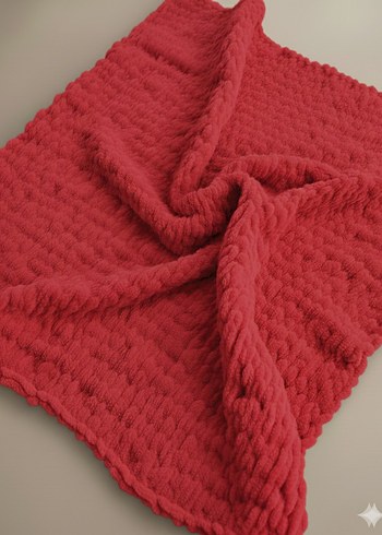 Puffy Düz Model Bebek battaniyesi - Görsel 8