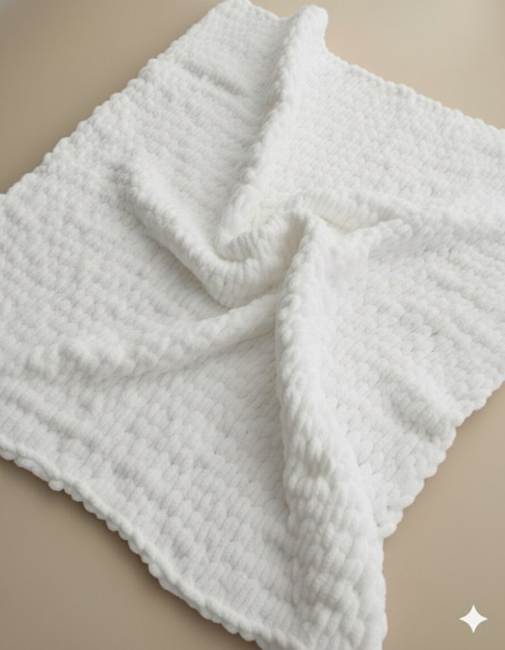 Puffy Düz Model Bebek battaniyesi - Görsel 4
