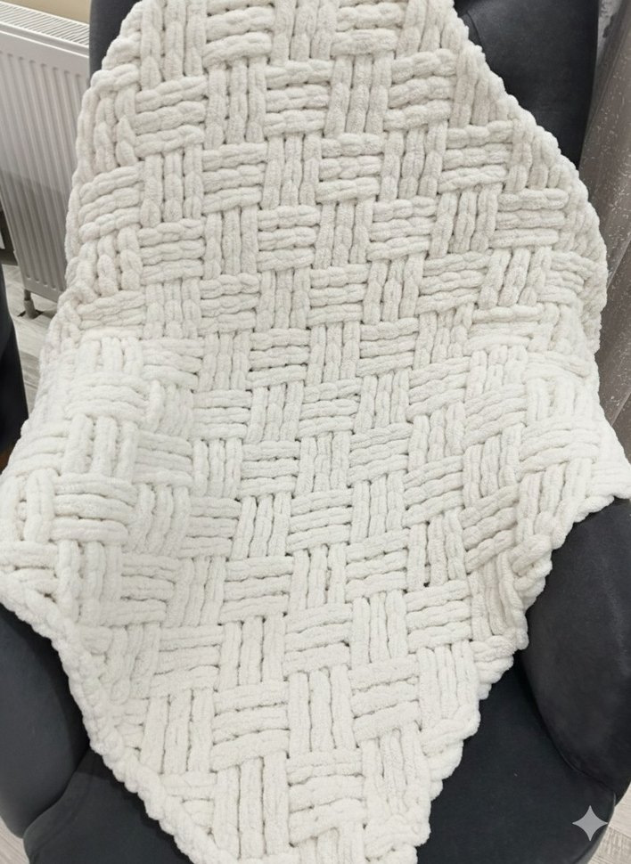 Puffy küp şeker bebek battaniyesi - Görsel 5