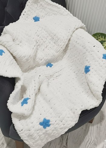 Puffy yıldızlı bebek battaniyesi - Görsel 8