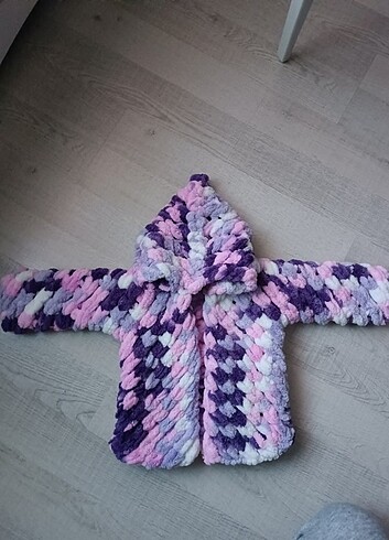 18-24 Ay Beden çeşitli Renk PUFFY ÇOCUK HIRKASI(MONTU)
