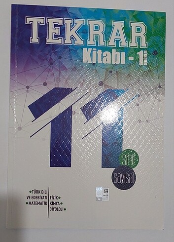 YKS 11. Sınıf Sayısal tekrar kitabı