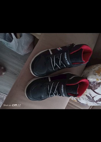 Erkek Çocuk BJ taraftar Siyah Sneaker Bot Velcro - Görsel 3