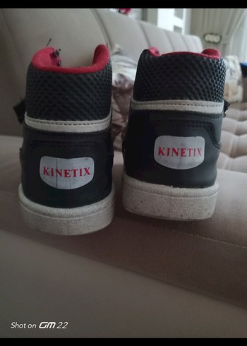 Erkek Çocuk BJ taraftar Siyah Sneaker Bot Velcro - Görsel 5