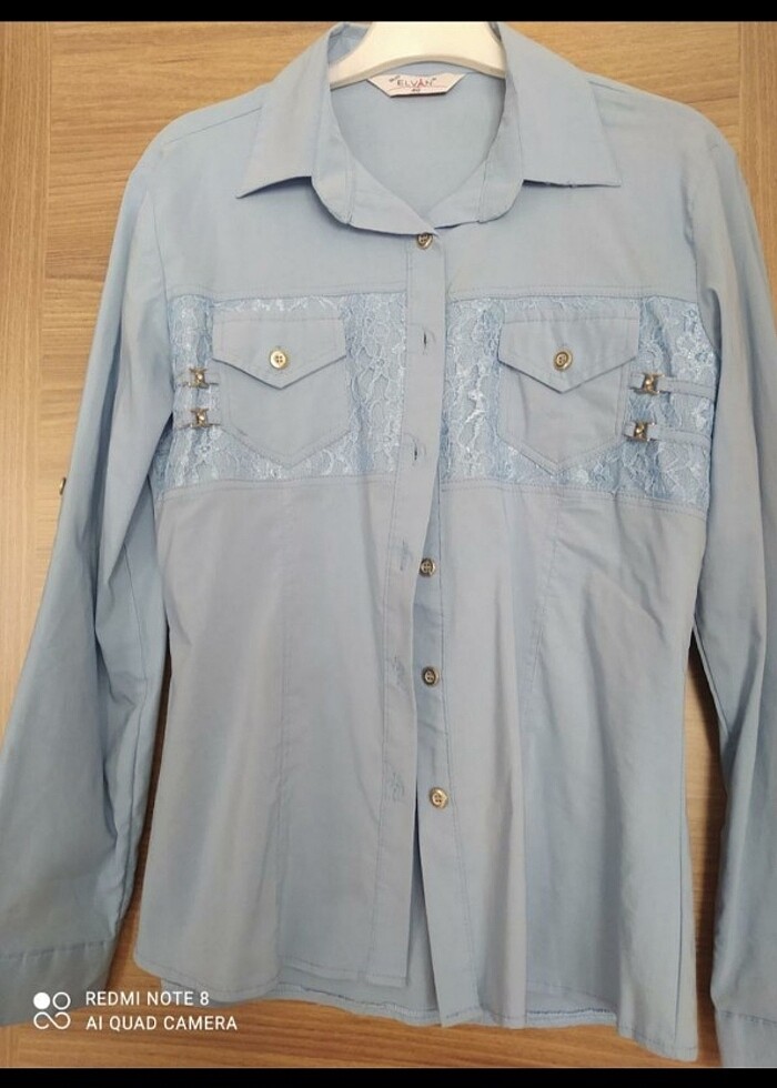 Mavi gömlek - Görsel 2