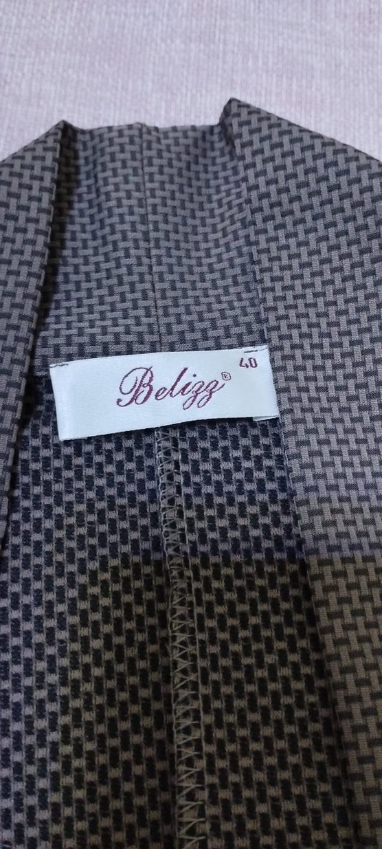 Kahverengi Kadın Uzun Kolsuz Bornoz - Görsel 2