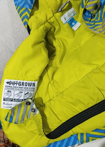 Kapüşonlu Fermuarlı Kayak montu kışlık mont - Görsel 5