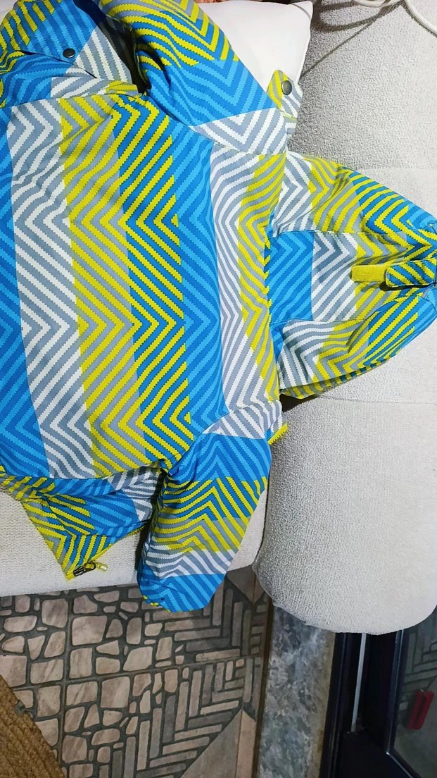 Kapüşonlu Fermuarlı Kayak montu kışlık mont - Görsel 3