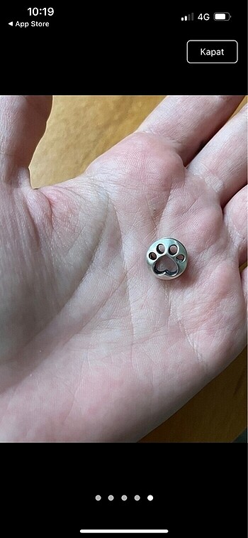  Beden pandora charm