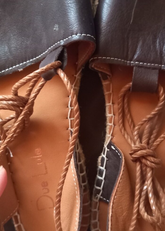 DERİ ESPADRİL - Görsel 3