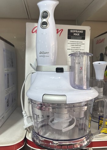Arzum Soprano Max Beyaz Blender ve Doğrayıcı