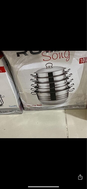 ROYAL SONG 5 Lİ GALAKSİ TENCERE TAKIMI KAMPANYADA