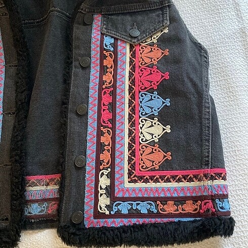 s Beden topshop denim yelek