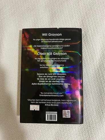  tek isim tek kader john green, david levithan