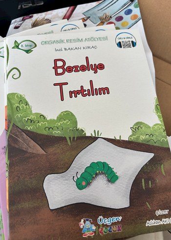 Organik Resim Atölyesi Çocuk Kitabı - Görsel 7