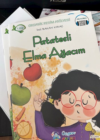 Organik Resim Atölyesi Çocuk Kitabı - Görsel 9