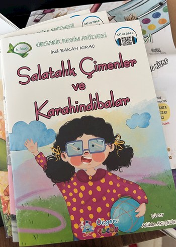 Organik Resim Atölyesi Çocuk Kitabı - Görsel 4