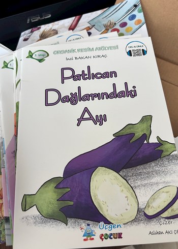 Organik Resim Atölyesi Çocuk Kitabı - Görsel 3