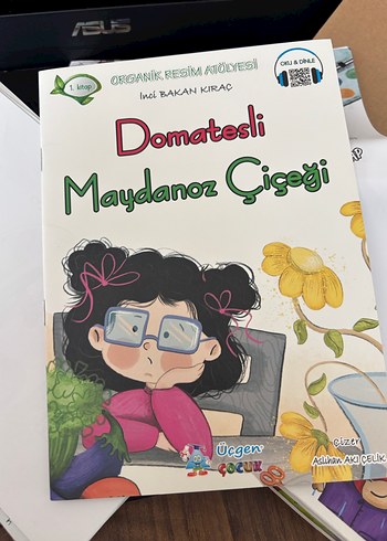 Organik Resim Atölyesi Çocuk Kitabı - Görsel 11