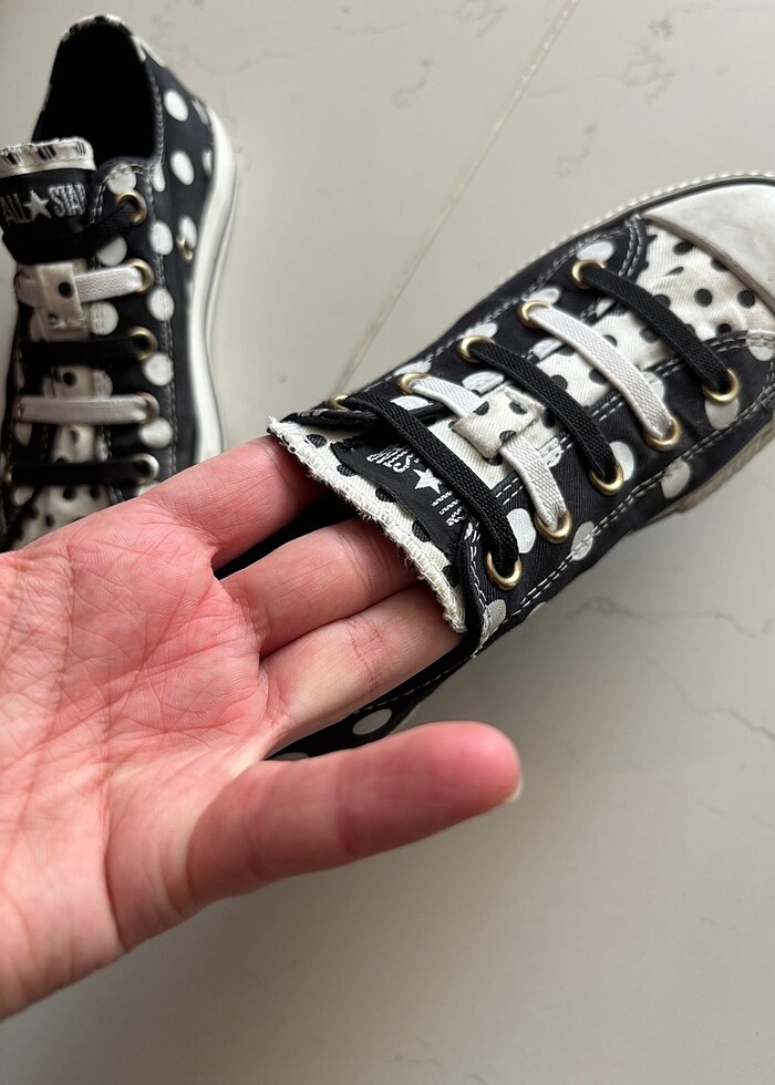 Kız çocuk converse 31 numara - Görsel 2