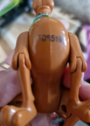 Beden Kahverengi Scooby-Doo Figürü, vintage