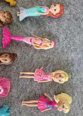 Polly Pocket Renkli Mini Bebek ve Aksesuar Seti