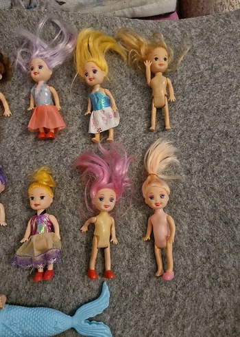  Beden Çeşitli Pastel Renkli Bebekler