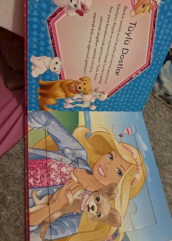 Beden Barbie İlk Yapboz Kitabım Çocuk Kitabı