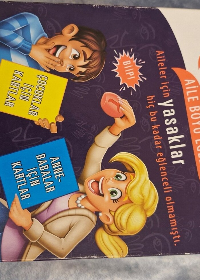 Hasbro Aile Boyu Tabu kutu oyunu - Görsel 3
