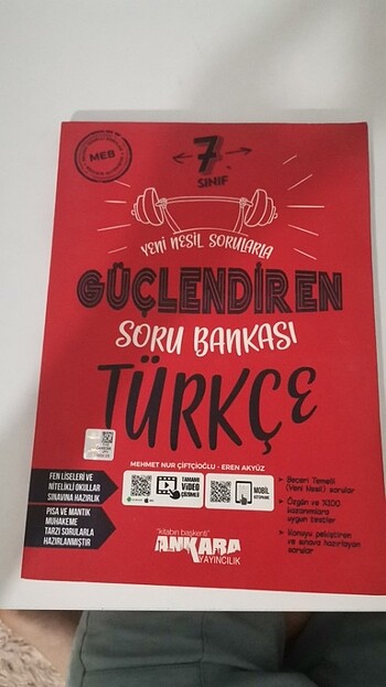 7.Sınıf Güçlendiren Türkçe soru Bankası