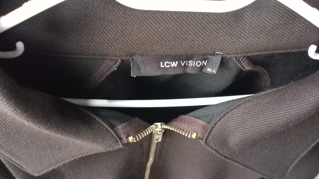 Kahverengi Fermuarlı Kadın Ceket - Görsel 2