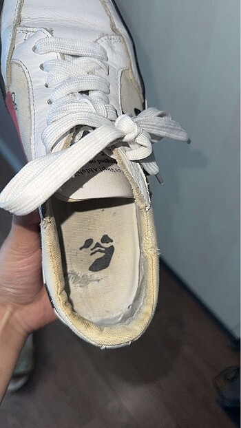 38 Beden off white ayakkabi