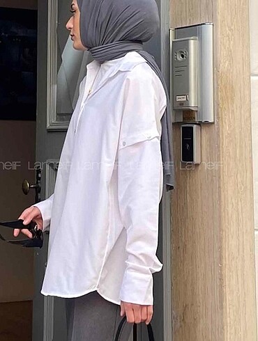 Diğer Lamelif Kadın Beyaz Gömlek