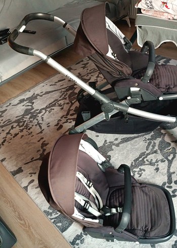 PREGO 2072 İKİZ BEBEK ARABASI... - Görsel 6