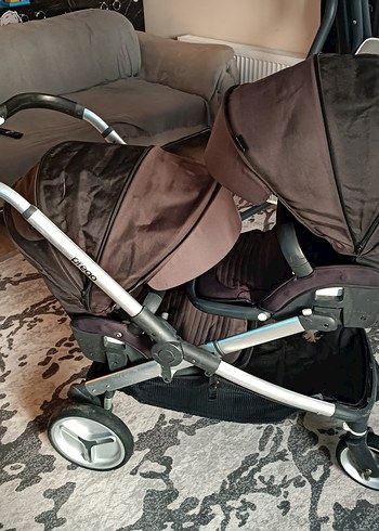 PREGO 2072 İKİZ BEBEK ARABASI... - Görsel 8