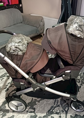 PREGO 2072 İKİZ BEBEK ARABASI... - Görsel 9