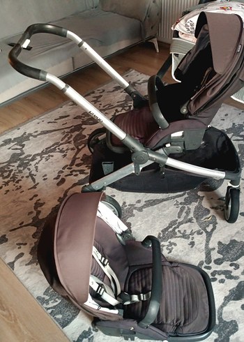 PREGO 2072 İKİZ BEBEK ARABASI... - Görsel 7