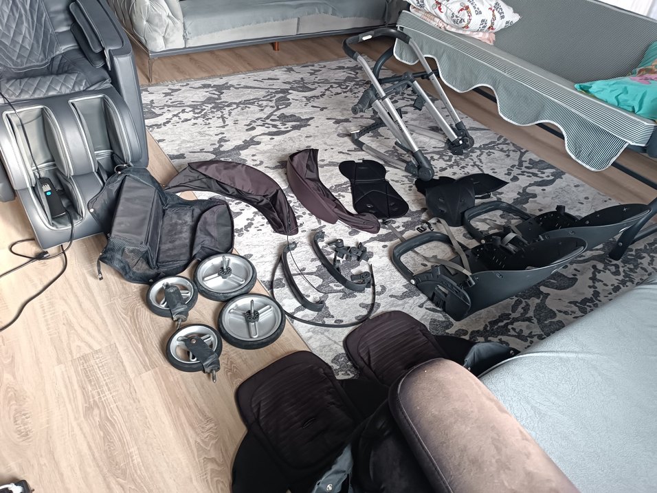 PREGO 2072 İKİZ BEBEK ARABASI... - Görsel 2