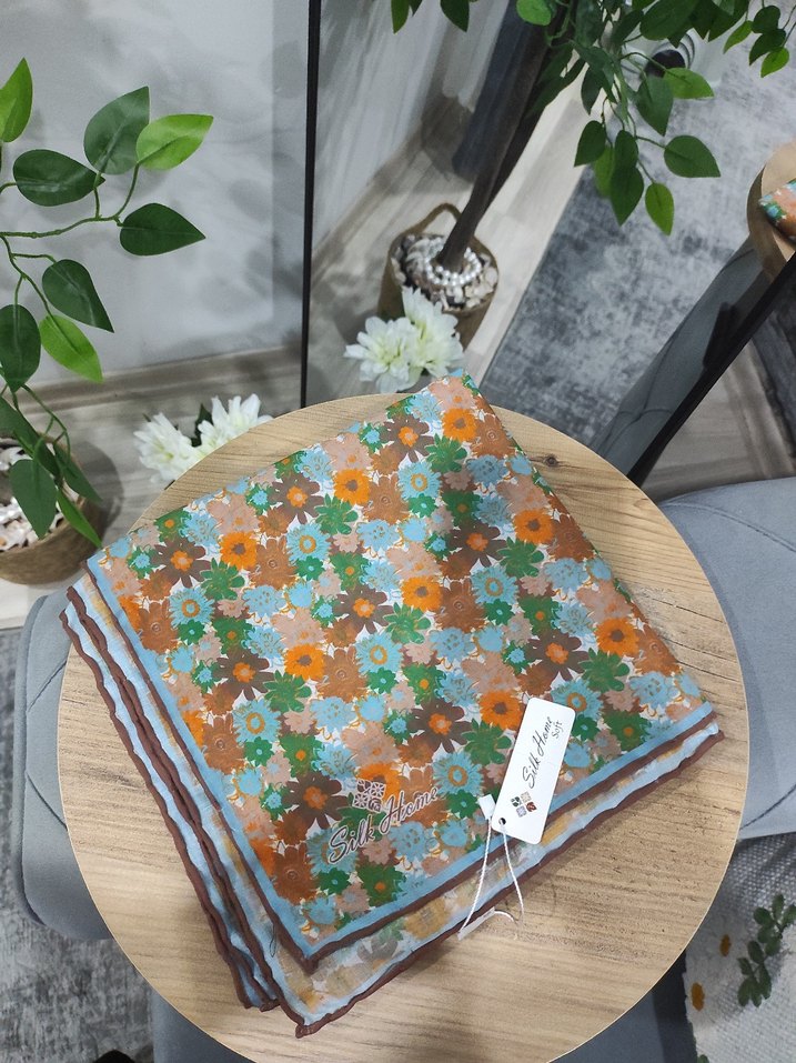 Silk home eşarp modeli - Görsel 2