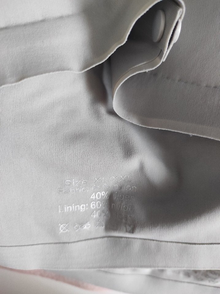 xl XXL beden önden düğmeli hayalet sütyen - Görsel 3