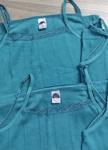 4 adet 4 numara jakarlı çocuk atlet - Görsel 2