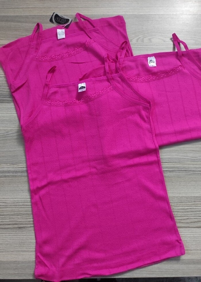 6 numara 3 adet çocuk jakarlı atlet  - Görsel 2