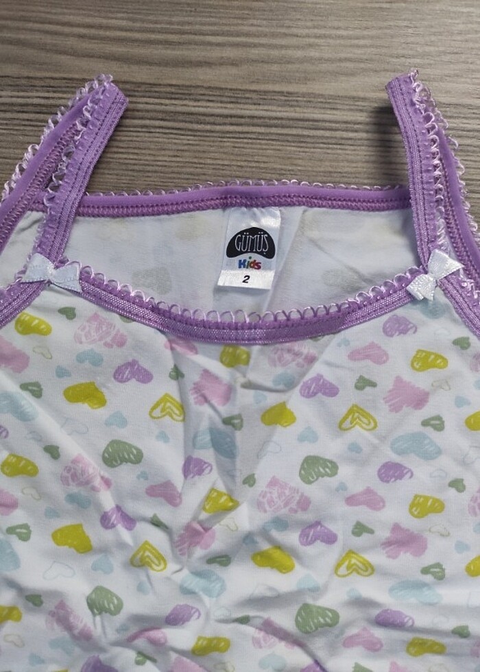 2 numara kız çocuk takım modeli - Görsel 2