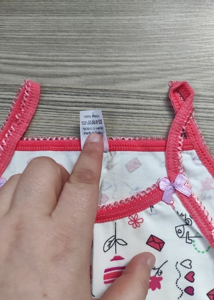 2 numara kız çocuk takım modeli  - Görsel 2