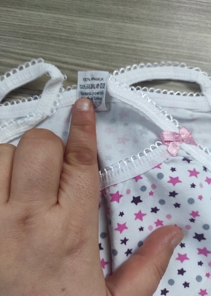 3 numara kiz çocuk takım modeli  - Görsel 3